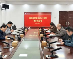 组织部党支部召开2025年度组织生活会